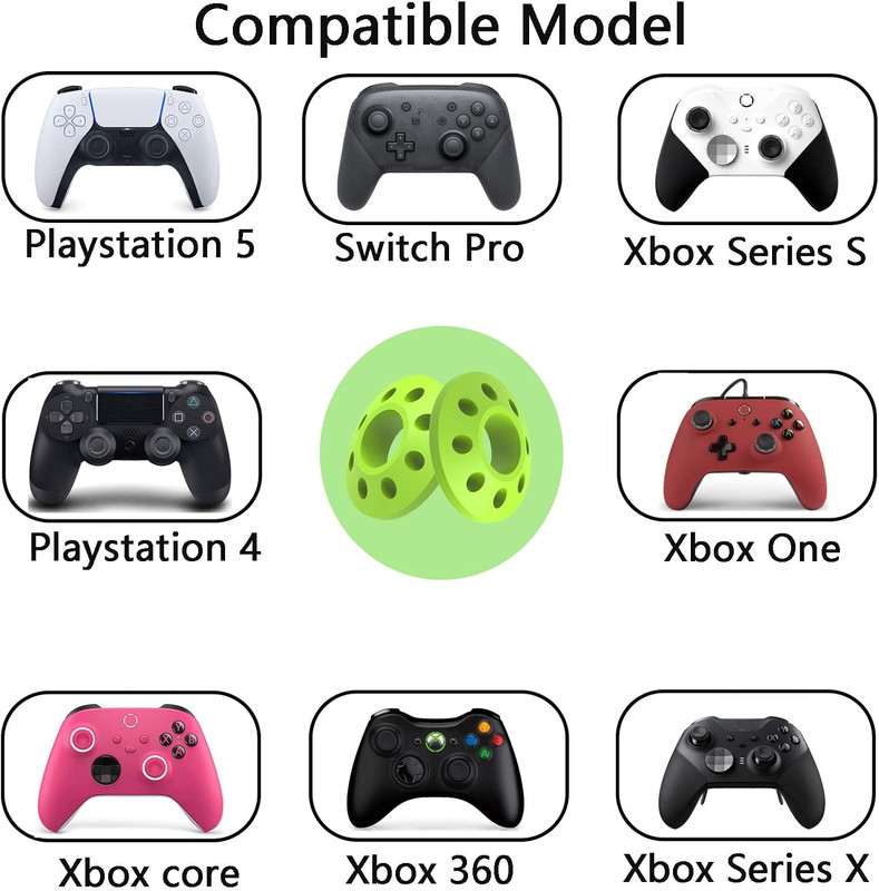 Precision Rings for PS4 PS5, Xbox Series X/S, Xbox One S/X, Swicth Pro Game Cont gallery