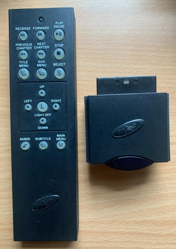 Intec: Wireless DVD Remote (Sony PlayStation 2, PS2) Multimedia with Receiver
