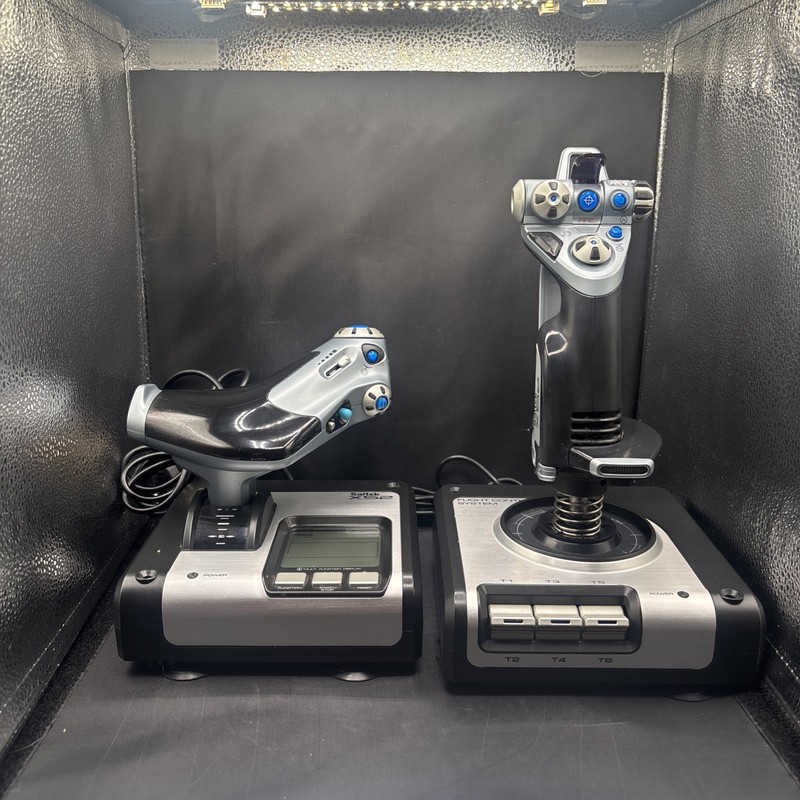 Logitech G Saitek X52 Pro Flight Control System – Simulator – Tested