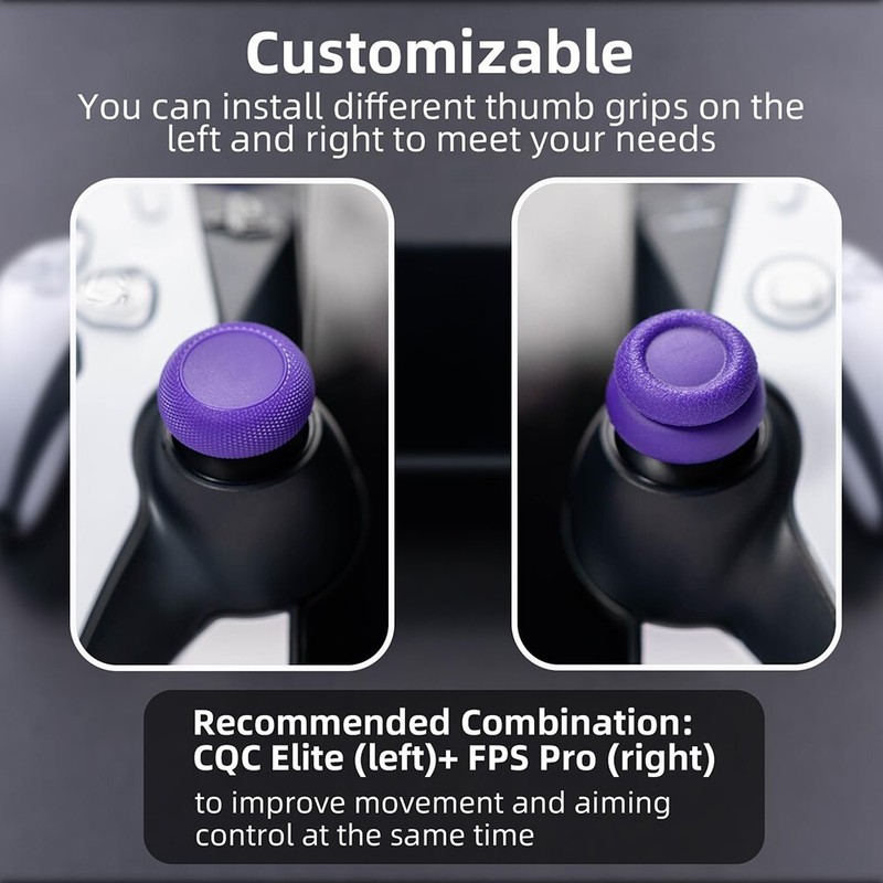 6PCS Thumb Grips Caps for PlayStation Portal Remote Player Protection Anti-Slip gallery