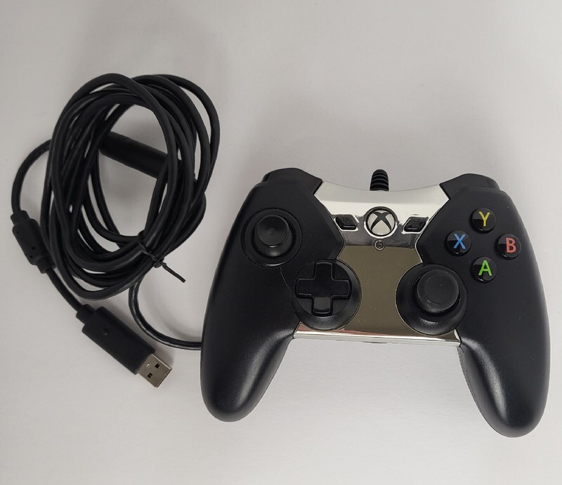 Wired Power A Spectra Xbox One controller Chrome Insert tested works