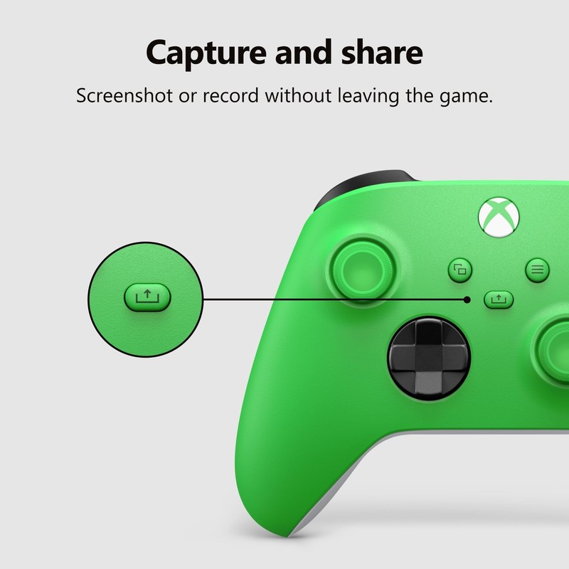 Wireless Gaming Controller | Velocity Green | Console, PC, & Android | Textur... gallery