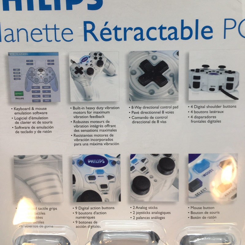 Philips Retractable With Profiler PC Controller*New Sealed* With Software! gallery