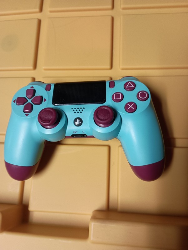 Sony Playstation 4 PS4 Controller Berry Blue Dualshock 4 Wireless Genuine Tested