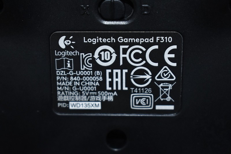 Logitech F310 (940-000110) Gamepad - USB Wired - Windows 11 10 8 7 - Tested gallery