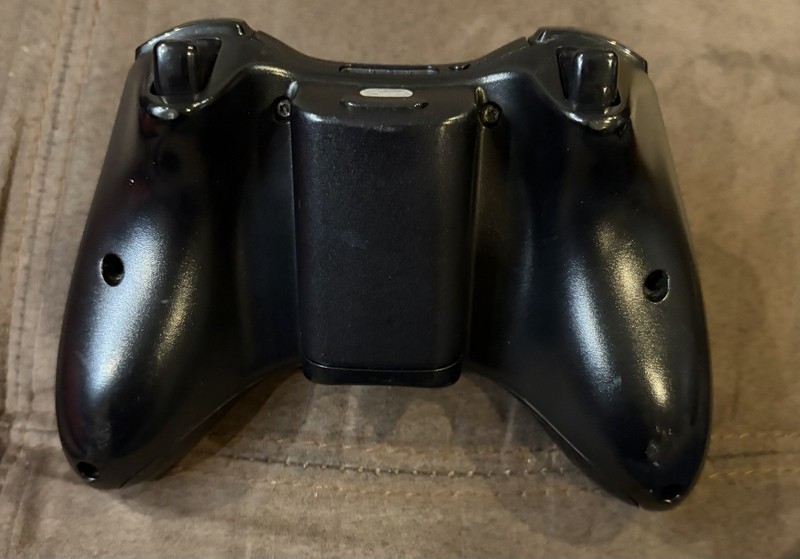 Microsoft genuine xbox 360 controller Black Tested And Works Perfect gallery
