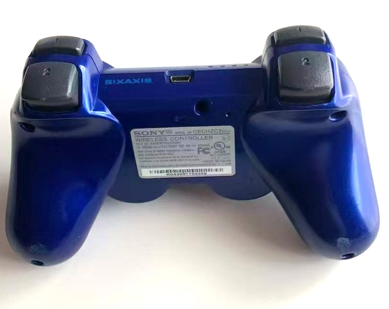 Genuine OEM SONY PlayStation 3 PS3 Sixaxis Dualshock 3 Wireless Controller Blue gallery