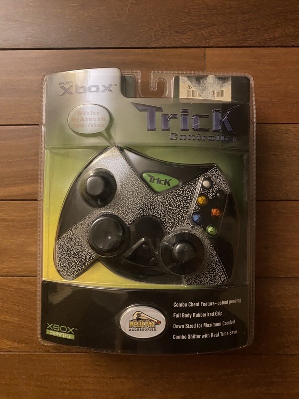 BRAND NEW! XBOX TRICK Combo Cheat Controller Pelican Accessories PL-2001 – Black