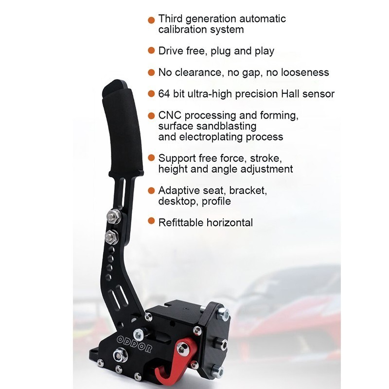 PC USB Handbrake SIM For G25/27/29 T500 PC Racing Game FANATECOSW DIRT RALLY gk4 gallery