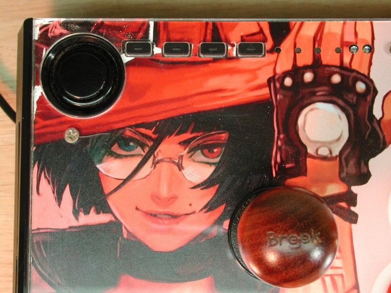 Qanba arcade joystick I-NO GUILTY GEAR XX - Fightstick mod, PC & PS? USB, tested gallery