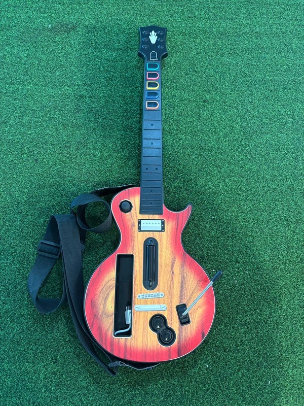 Nintendo Wii Guitar Hero Gibson Les Paul Wireless Red Octane/95125.805