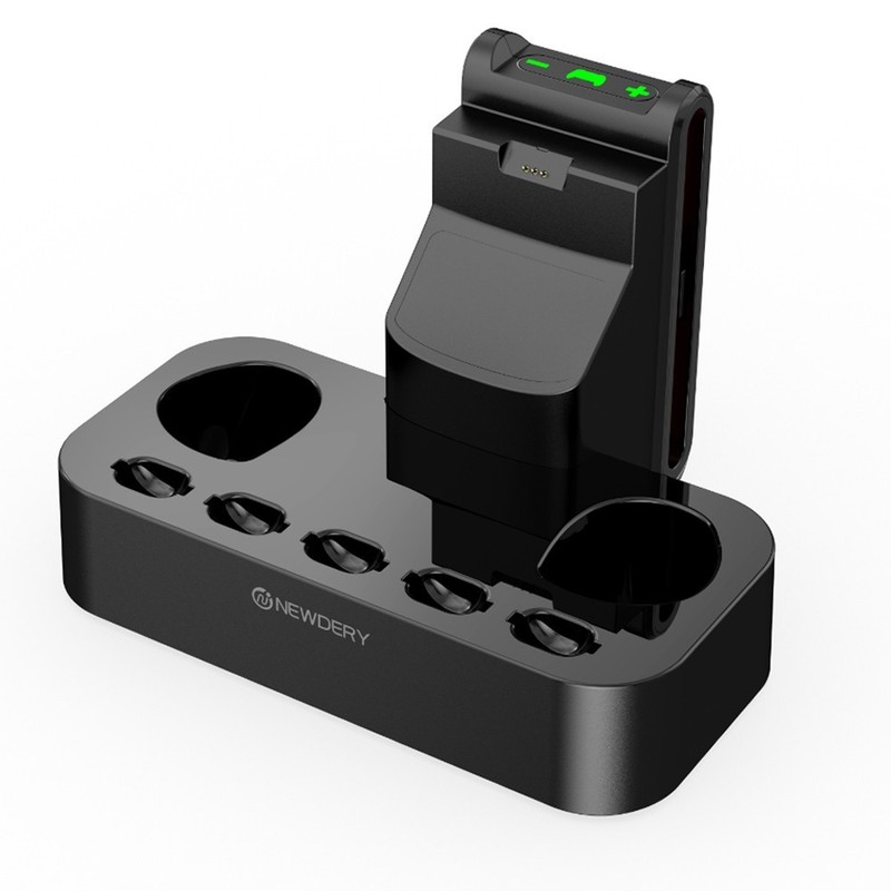 NEWDERY 2IN1 Charging Dock for Nintendo Switch 2 Pro Controller & Joycon Station gallery