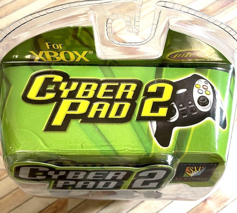 Intec Cyber Pad 2 Video Game Programmable Controller For Xbox