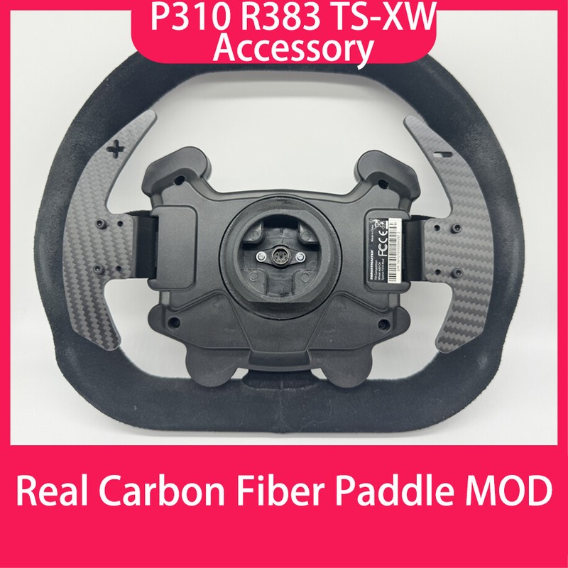 SIMPUSH carbon fiber paddle shifter mod FOR thrustmaster P310 R383 ts-xw