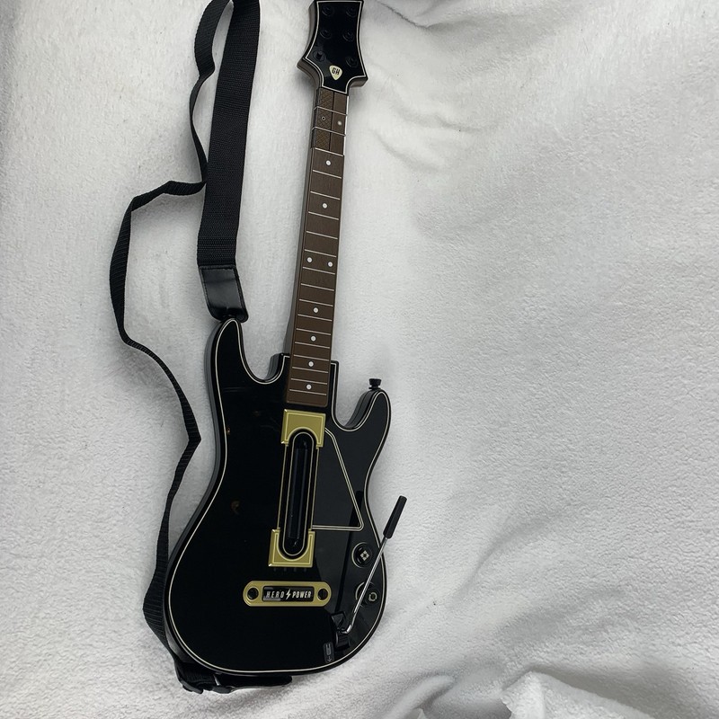 Activision Guitar Hero Power Wireless Guitar Xbox 360 PS3 No Dongle W/ Strap gallery