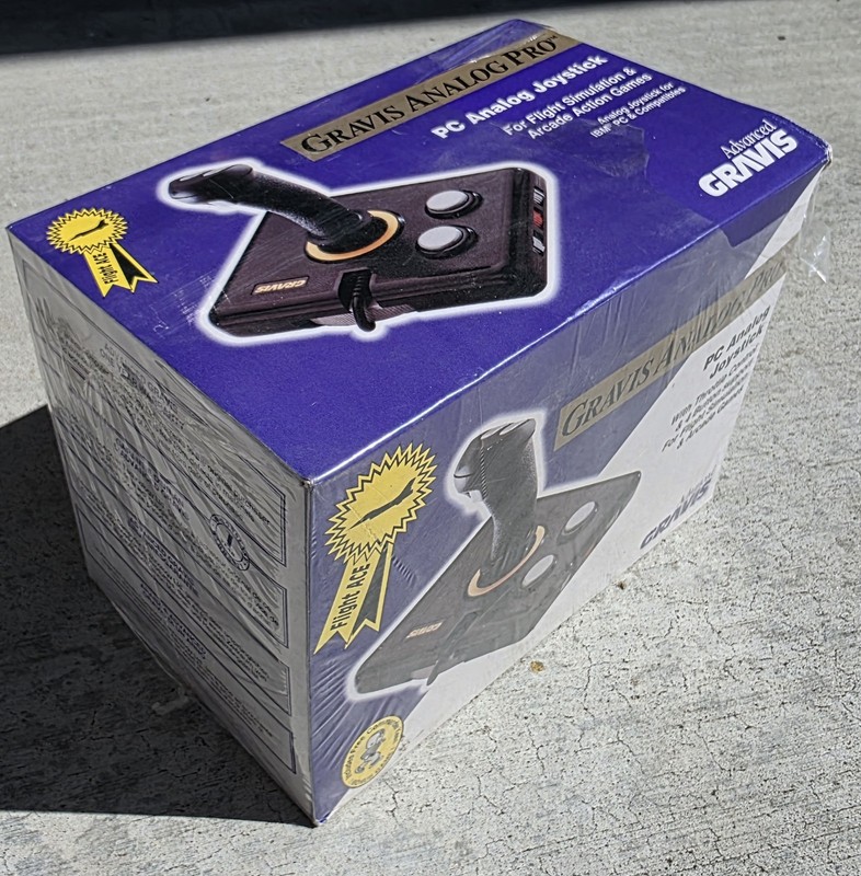 Vintage Advanced Gravis Analog Pro Joystick for IBM PC & Compatible BRAND NEW