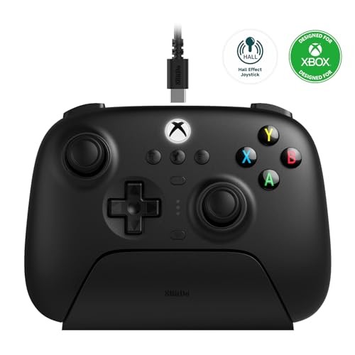 8BITDO ULTIMATE 3-MODE CONTROLLER HALL EFFECT JOYSTICKS PRO BACK BUTTONS – BLACK