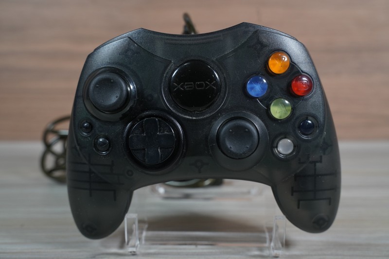 Genuine, Official Xbox Original Wired Controller S (Skeleton Smoke Black) 🎮