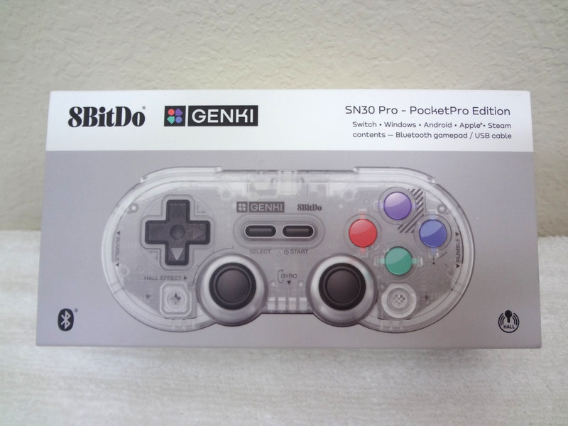 8Bitdo SN30 Pro GENKI PocketPro Edition GamePad Switch • Windows • Android NEW