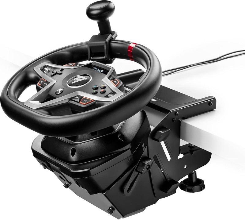 Thrustmaster SimTask Steering Kit, Racing Wheel Mount And Rotary Spinner Knob Fo gallery