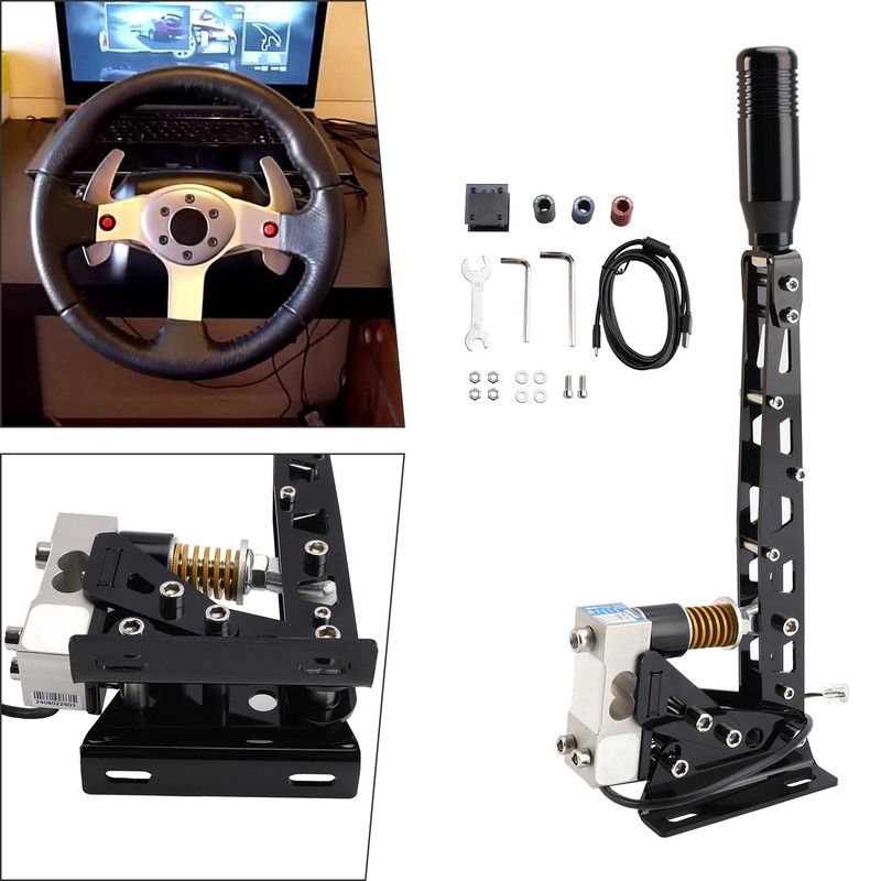64bit 200KG Load Cell USB Handbrake SIM For Logitech G29/G27/G25 T300 T500 RS US gallery