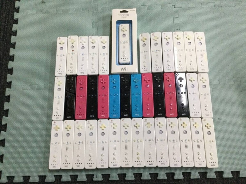 Lot Official Nintendo Wii Remote Oem Controller RVL-003 Random Color Bulk Tested