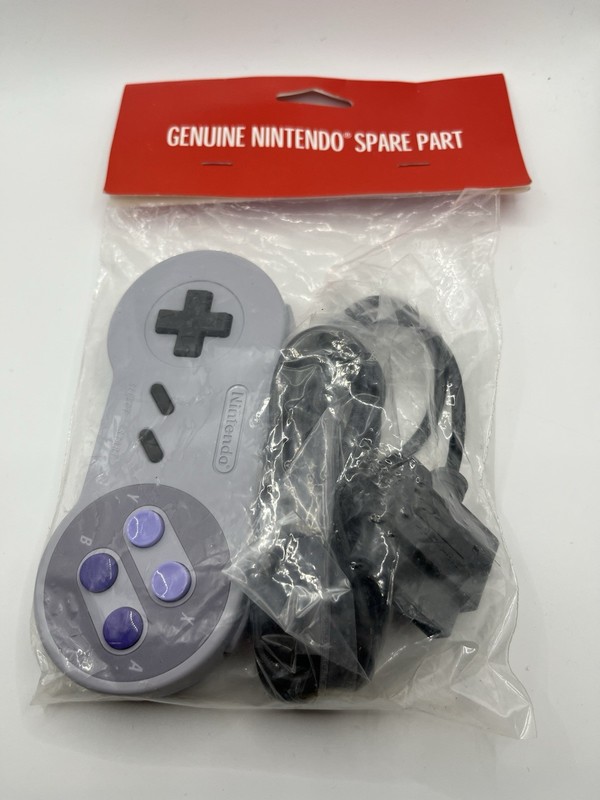 SNES Genuine OEM Controller Brand New Spare Part Replacement Direct Nintendo