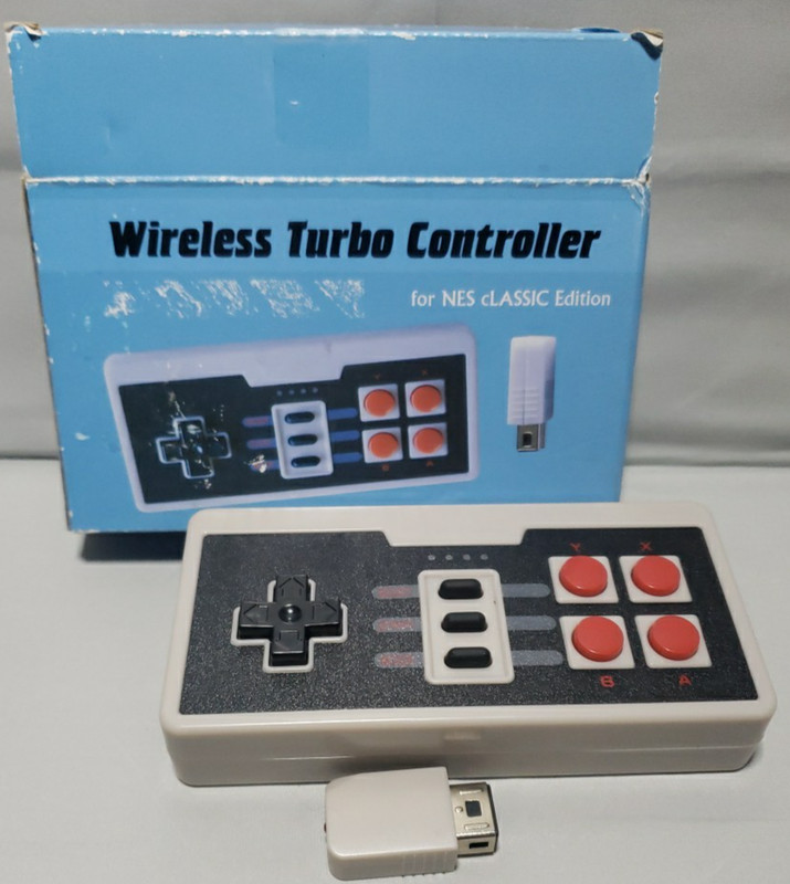 Wireless Turbo Controller for NES Classic Edition