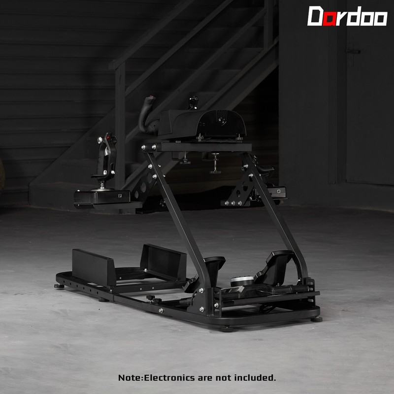 Dardoo Flight & Racing Simulator Cockpit Foldable Fits For Logitech Thrustmaster