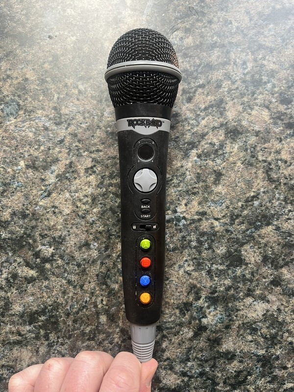 Rock Band M.I.C. Mad Catz Mic Microphone Integrated Controller Xbox 360 Tested gallery