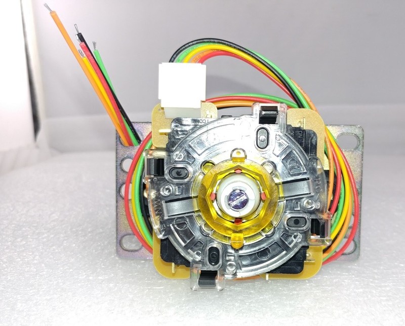 Japan Sanwa Joystick Dark Blue JLF-TP-8YT-SK & GT-Y Harness Video Arcade Parts gallery