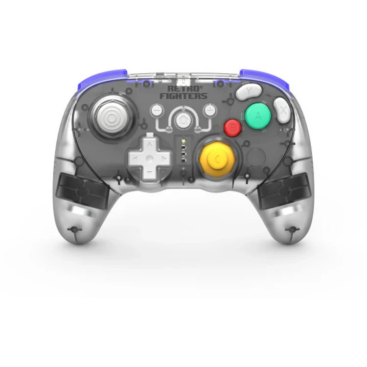 Retro Fighters BattlerGC Wireless Controller Crystal – Gamecube/ Switch