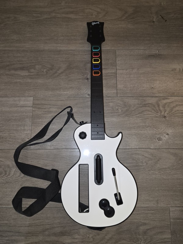 Nintendo Wii Guitar Hero Controller Gibson Les Paul RedOctane – TIGHT WHAMMY BAR