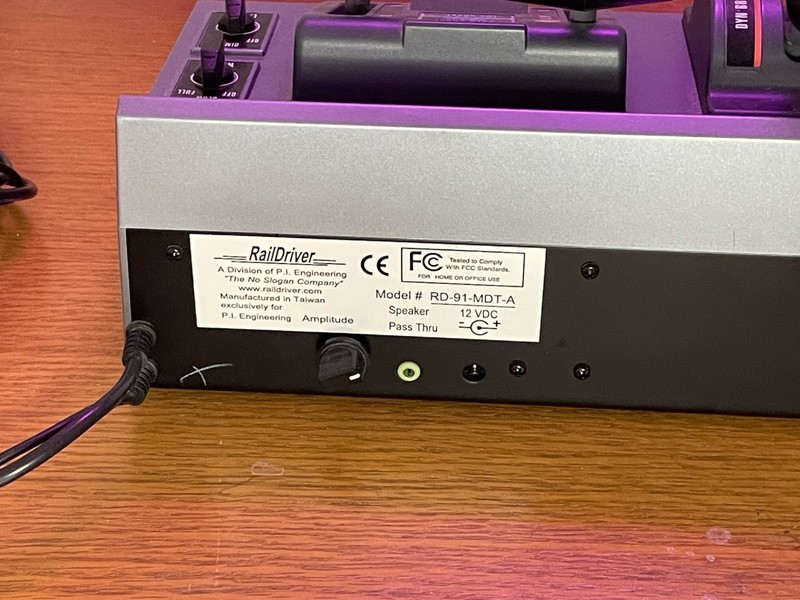 RailDriver RD-91-MDT-A Desktop Train Cab Controller gallery