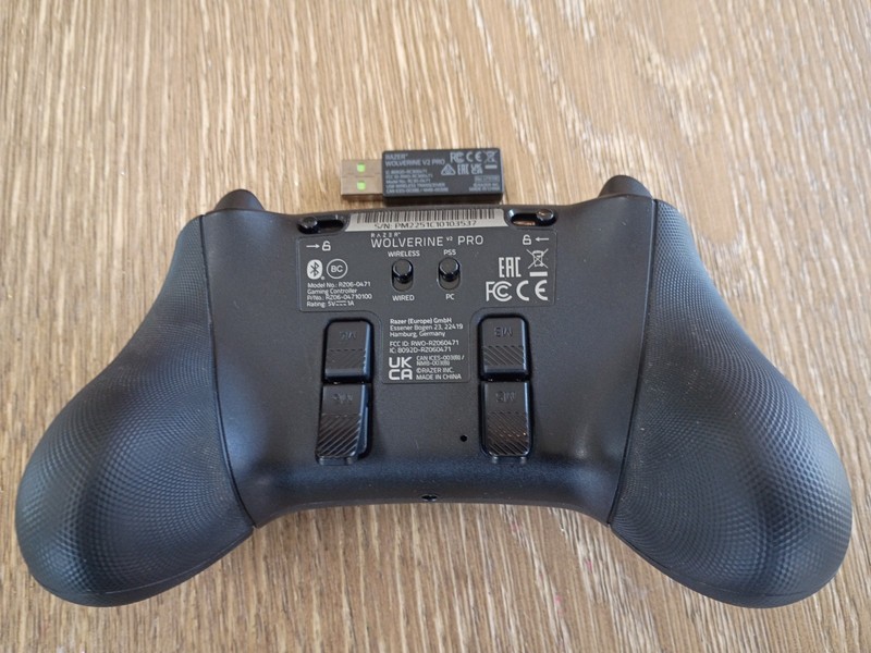 Razer Wolverine V2 Pro Black Wireless Gaming Controller for PS5/PC gallery