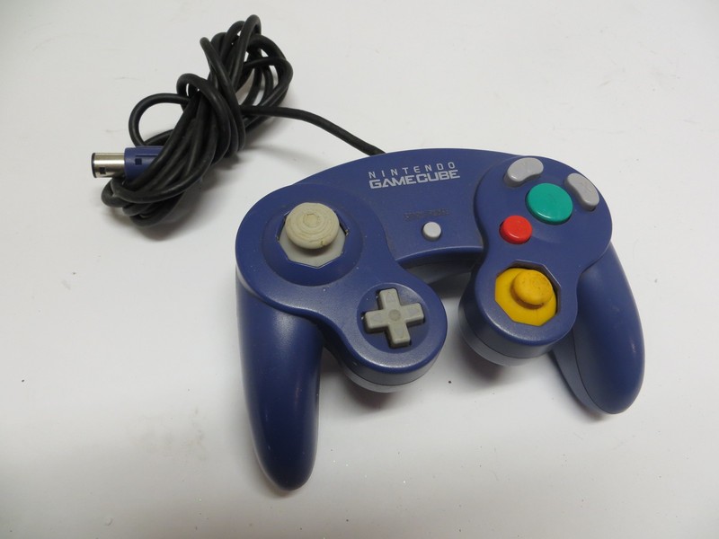 Nintendo GameCube Controller Purple Indigo OEM Original DOL-003