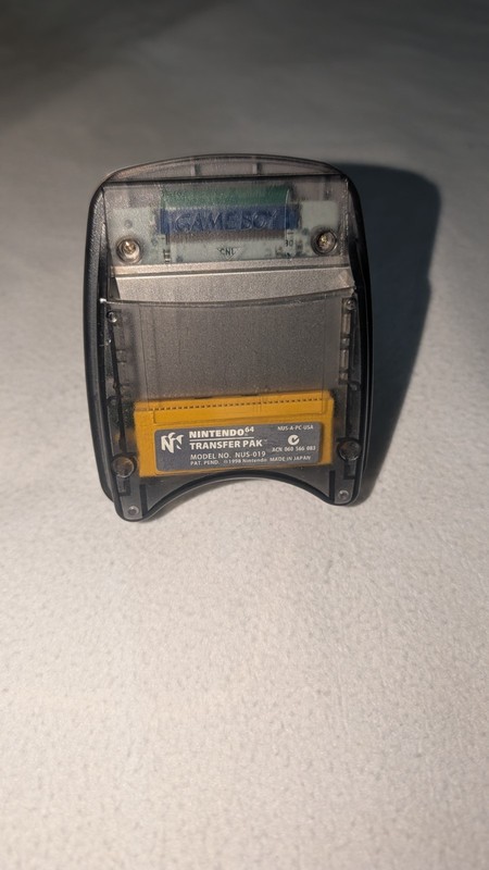 Nintendo 64 Transfer Pack Controller NUS-019 Untested