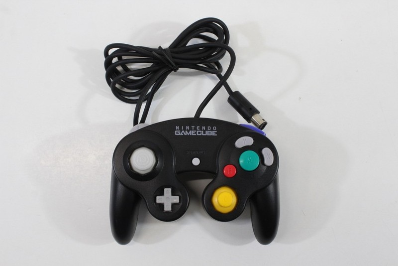 Official Nintendo GameCube Controller Pad GC NGC DOL-003 Jet Black NEW STICK #2