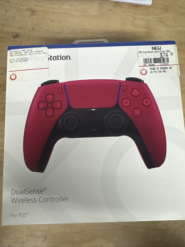 Sony Playstation 5 Dualsense Wireless Controller Cosmic Red