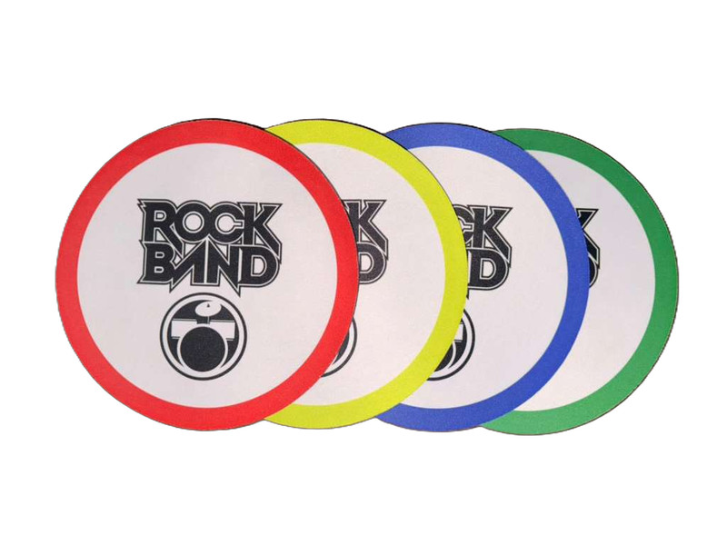 NEW Custom Rock Band Drum Silencer Pads (Set of 4) Fits 8″ E-Kits & Controllers