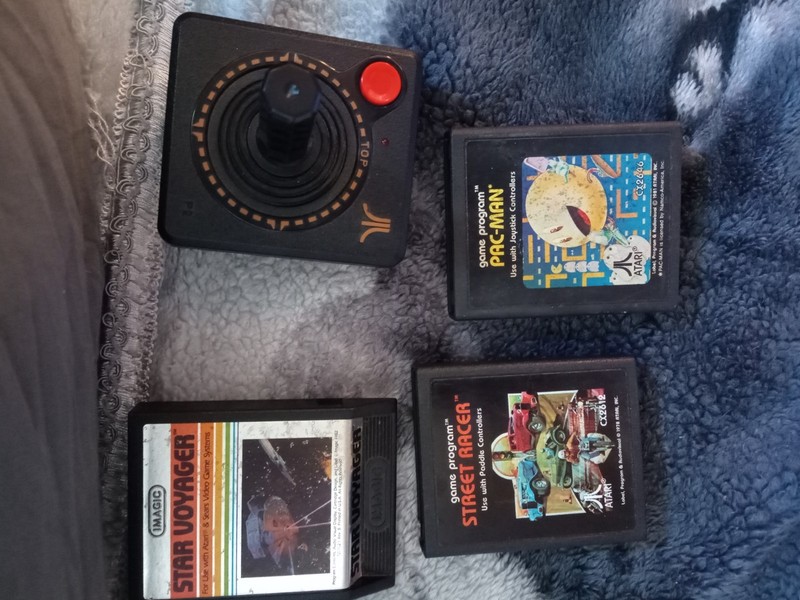 Atari Controller -1) & 3 Vintage Games * ALL TESTED*