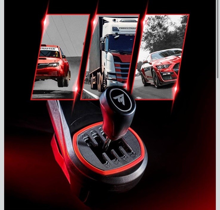 Thrustmaster TH8S Shifter Add-On, 8-Gear Shifter for Racing Wheel, Compatible wi gallery