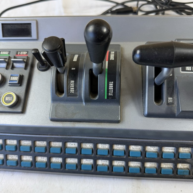 Rail Driver RD-91-MDT-A Desktop Train Cab Controller - UNTESTED - READ gallery