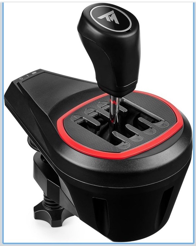 Thrustmaster TH8S Shifter Add-On, 8-Gear Shifter for Racing Wheel, Compatible wi