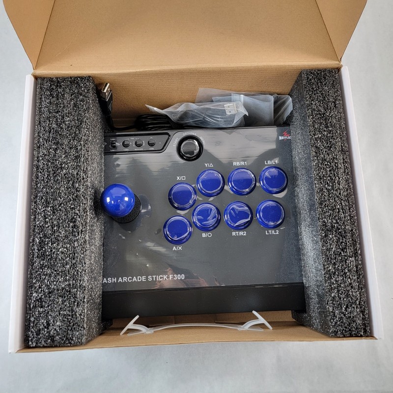 Mayflash F300 Arcade Fight Stick Switch Series X PS4 Xbox One New in Opened Box gallery