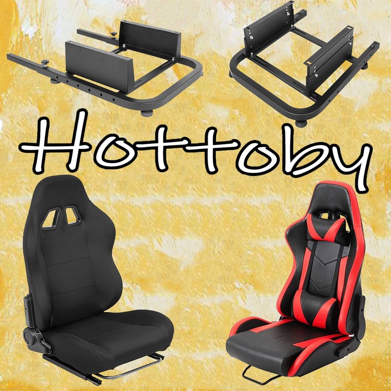 Hottoby Rear Seat Frame Racing Wheel Stand Parts/Accessories And Seat