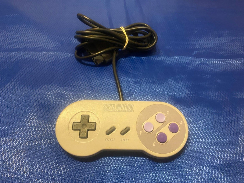 Nintendo SNSP-005 SNES Original Controller – Gray tested