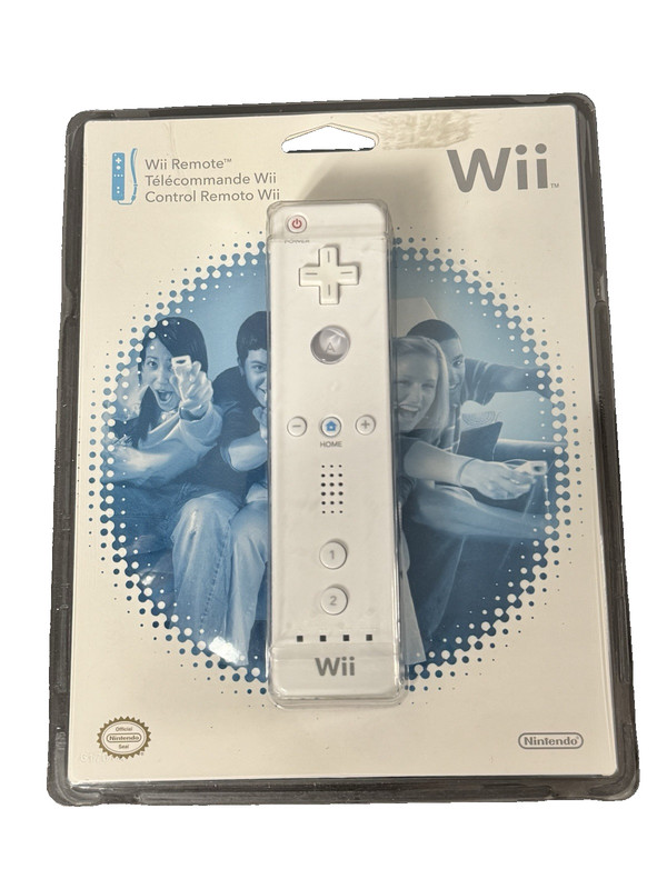 Nintendo Wii Remote Controller New Sealed Original Authentic OEM White (1st Ver)