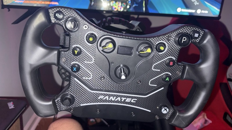 Fanatec Racing Wheel McLaren GT3 V2. Black for Xbox, PC and PS