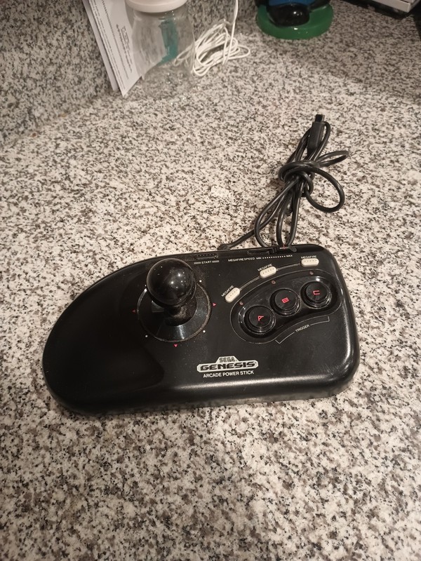 OEM Sega Genesis Arcade Power Stick Joystick Controller Model 1655